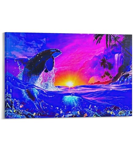 Amazon.co.jp: ポスター クリスチャン ラッセン アンバードーン